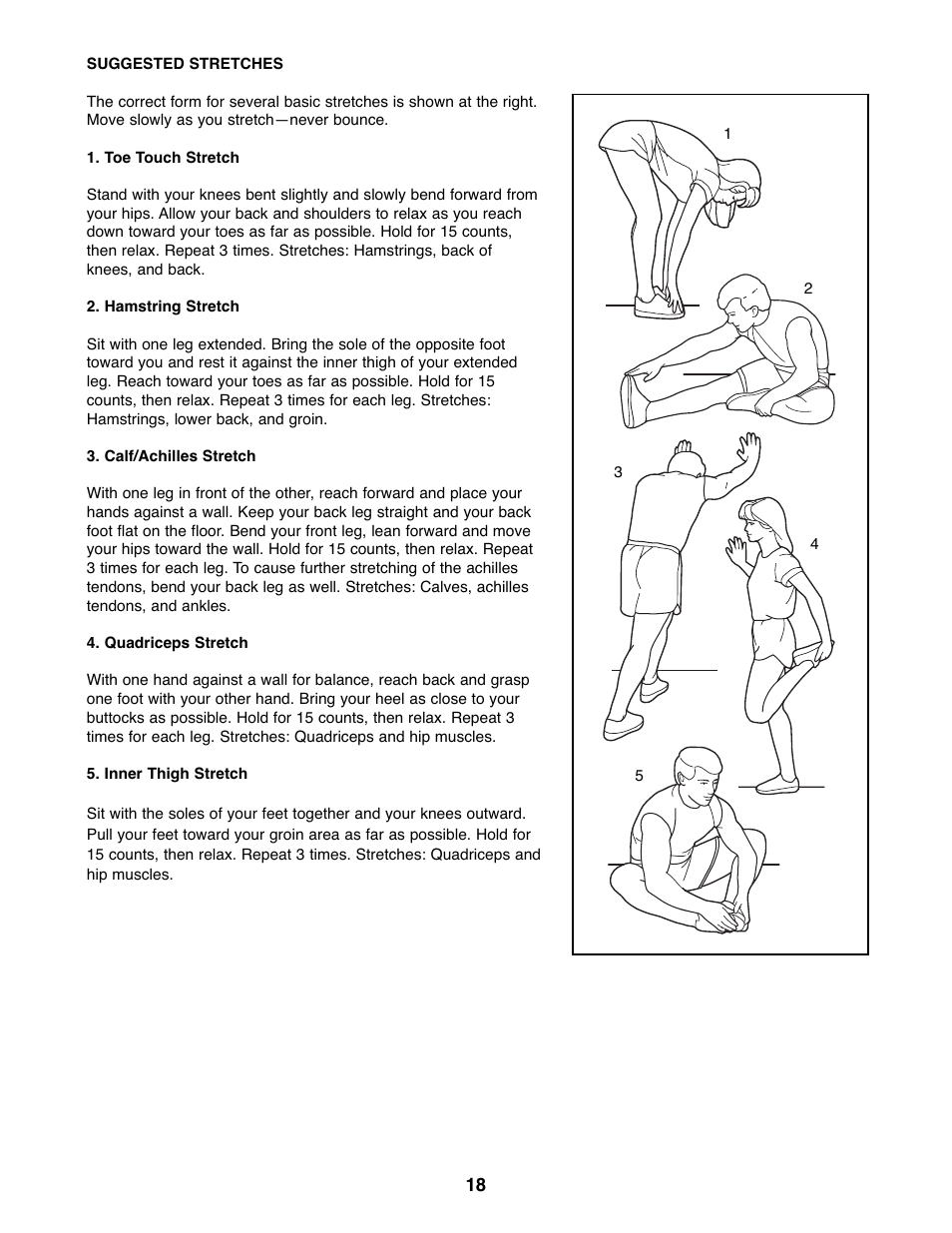 Healthrider C535E Elliptical Exerciser HREL32907.0 User Manual | Page 18 / 24
