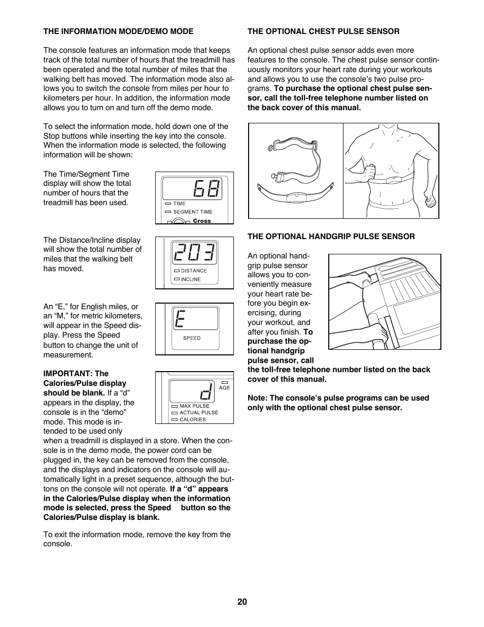 Healthrider 831.299300 User Manual | Page 20 / 30