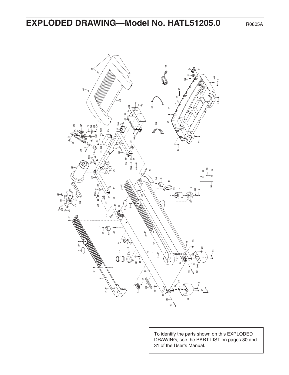 Healthrider HATL51205.0 User Manual | Page 32 / 34