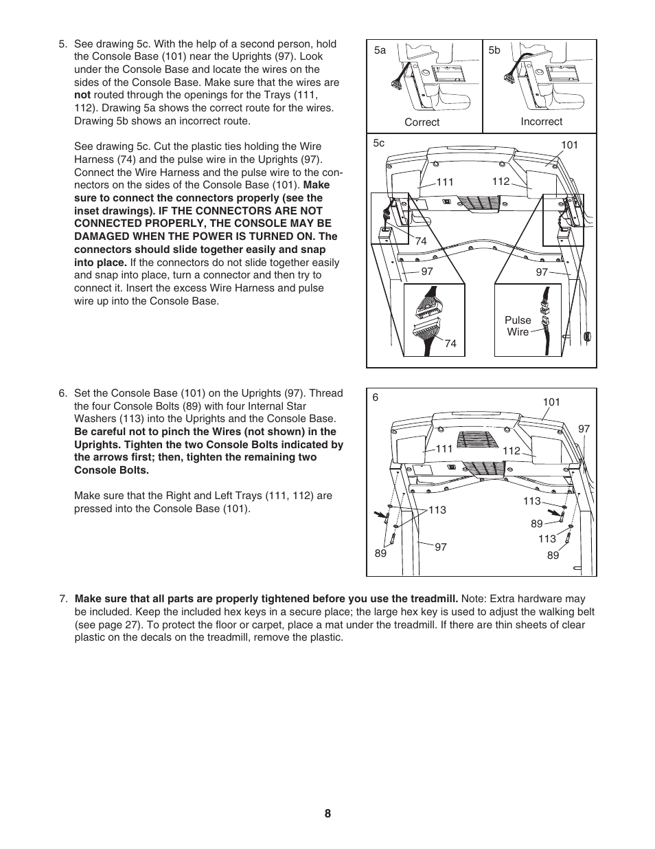 Healthrider HATL51205.0 User Manual | Page 8 / 34