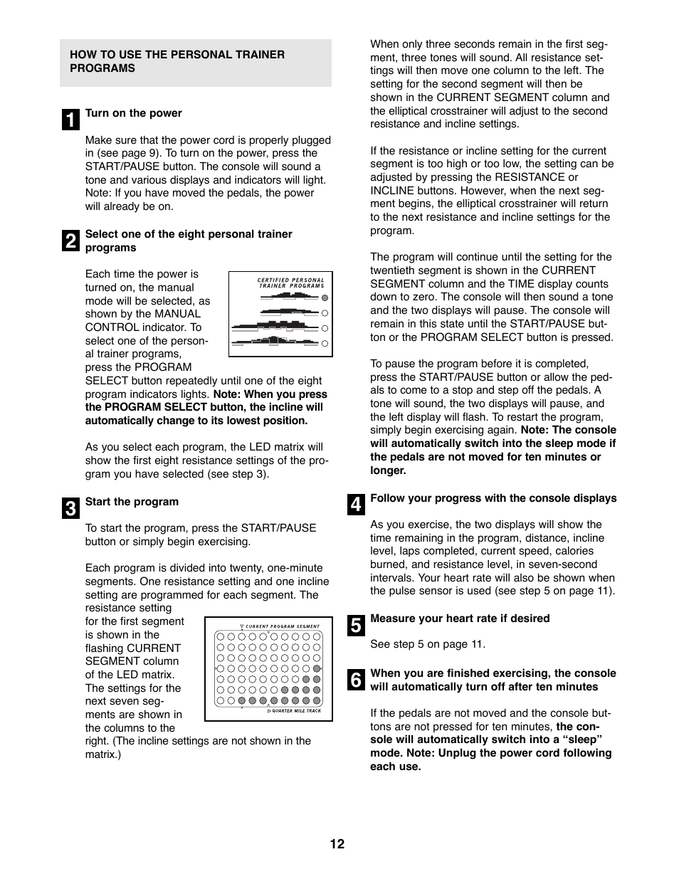 Healthrider HREL11900 User Manual | Page 12 / 20