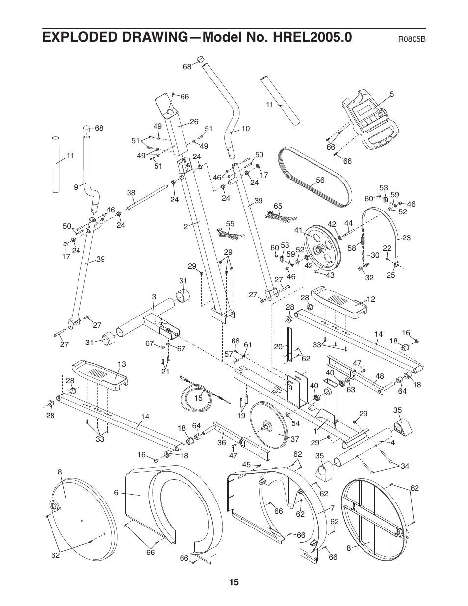 Healthrider HREL2005.0 User Manual | Page 15 / 16