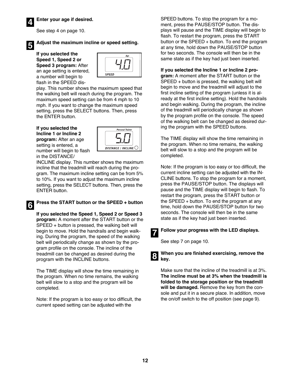 Healthrider 831.297970 User Manual | Page 12 / 22