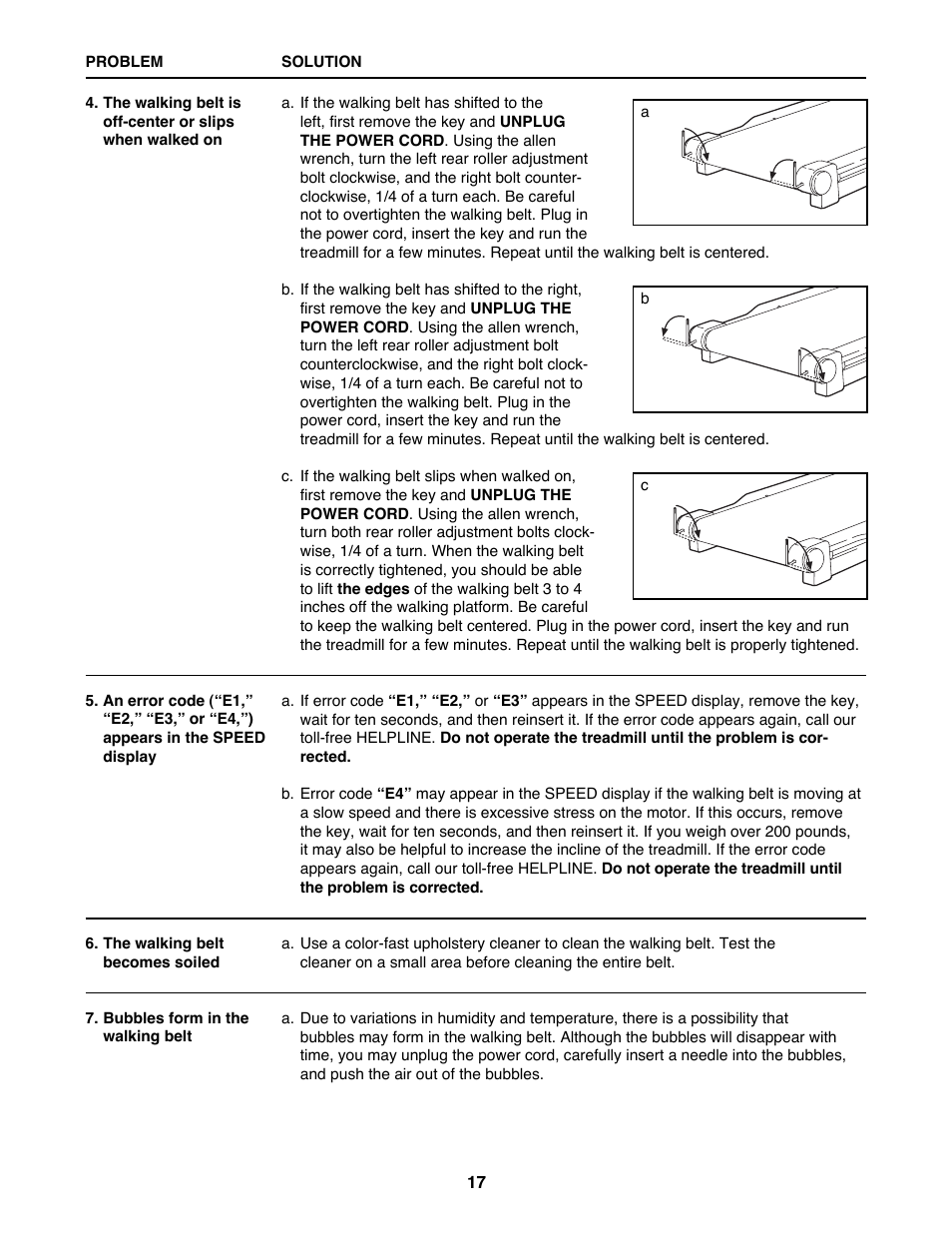 Healthrider 831.297970 User Manual | Page 17 / 22