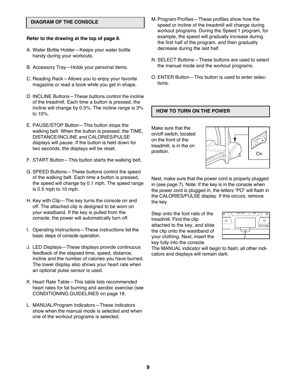 Healthrider 831.297970 User Manual | Page 9 / 22