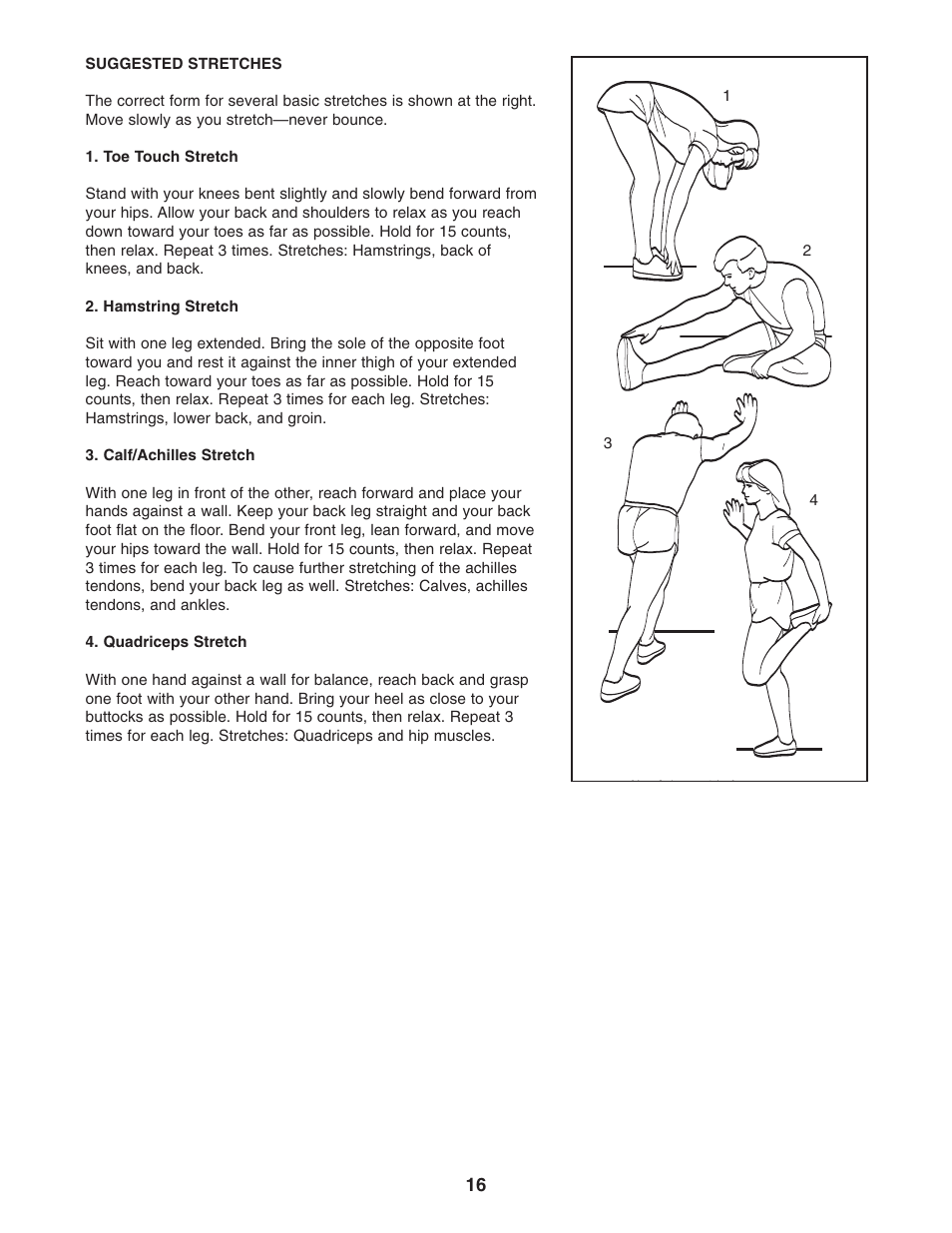 Healthrider C225e HRMSEL2105.0 User Manual | Page 16 / 20