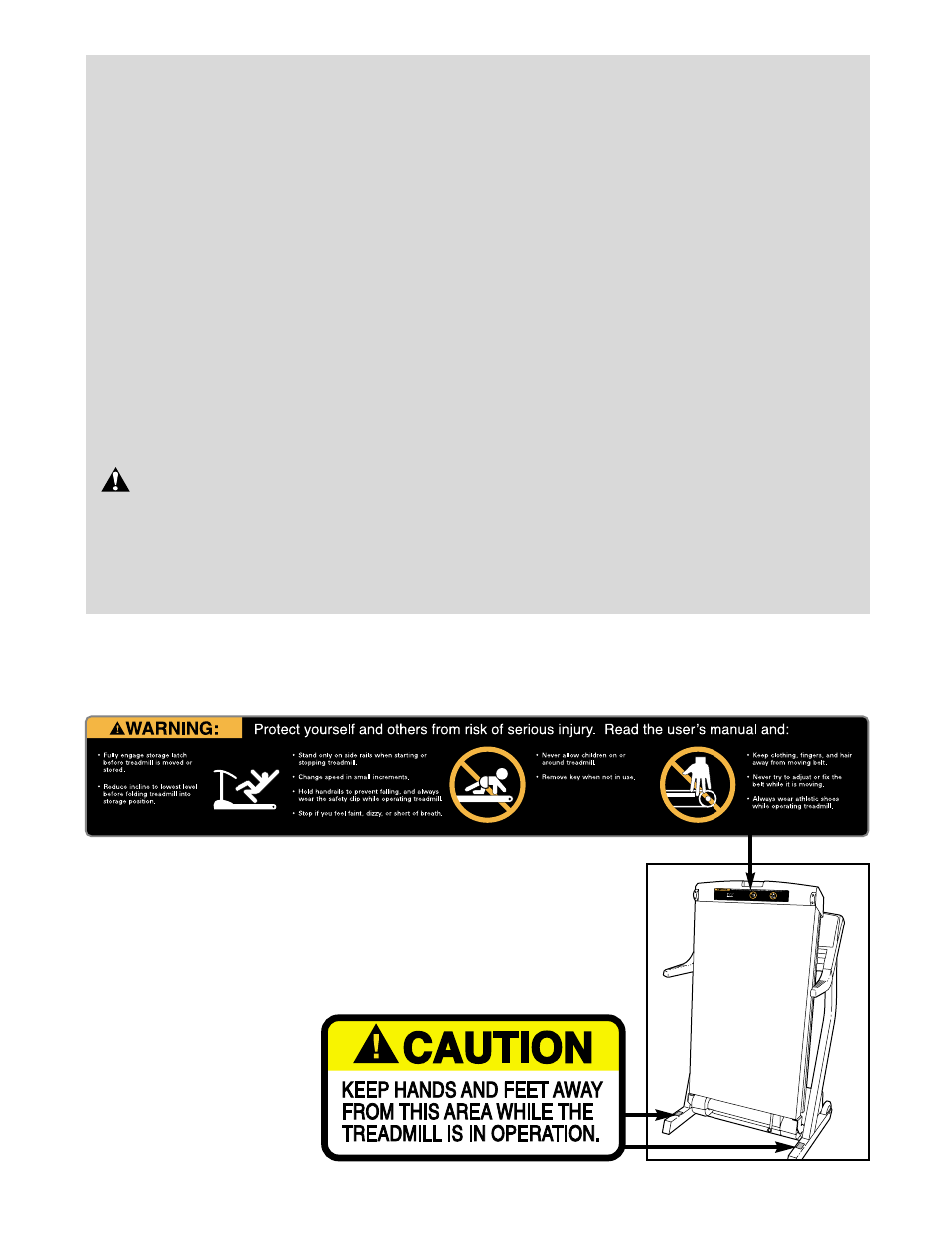 Danger, Warning, Save these instructions | Healthrider HRTL14910 User Manual | Page 4 / 34