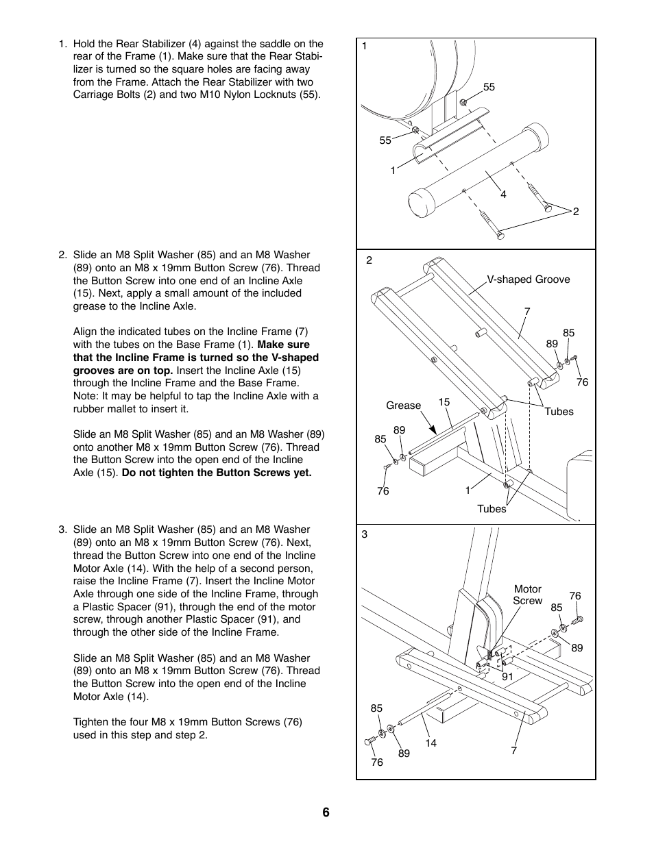 Healthrider E660 Elliptical Crosstrainer HREL09984 User Manual | Page 6 / 20