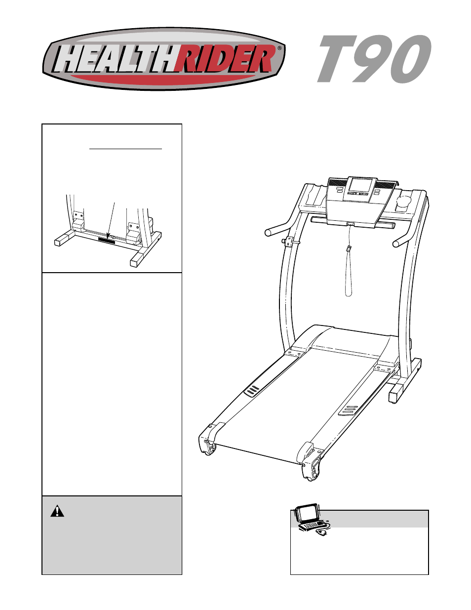 Healthrider T90 User Manual | 34 pages