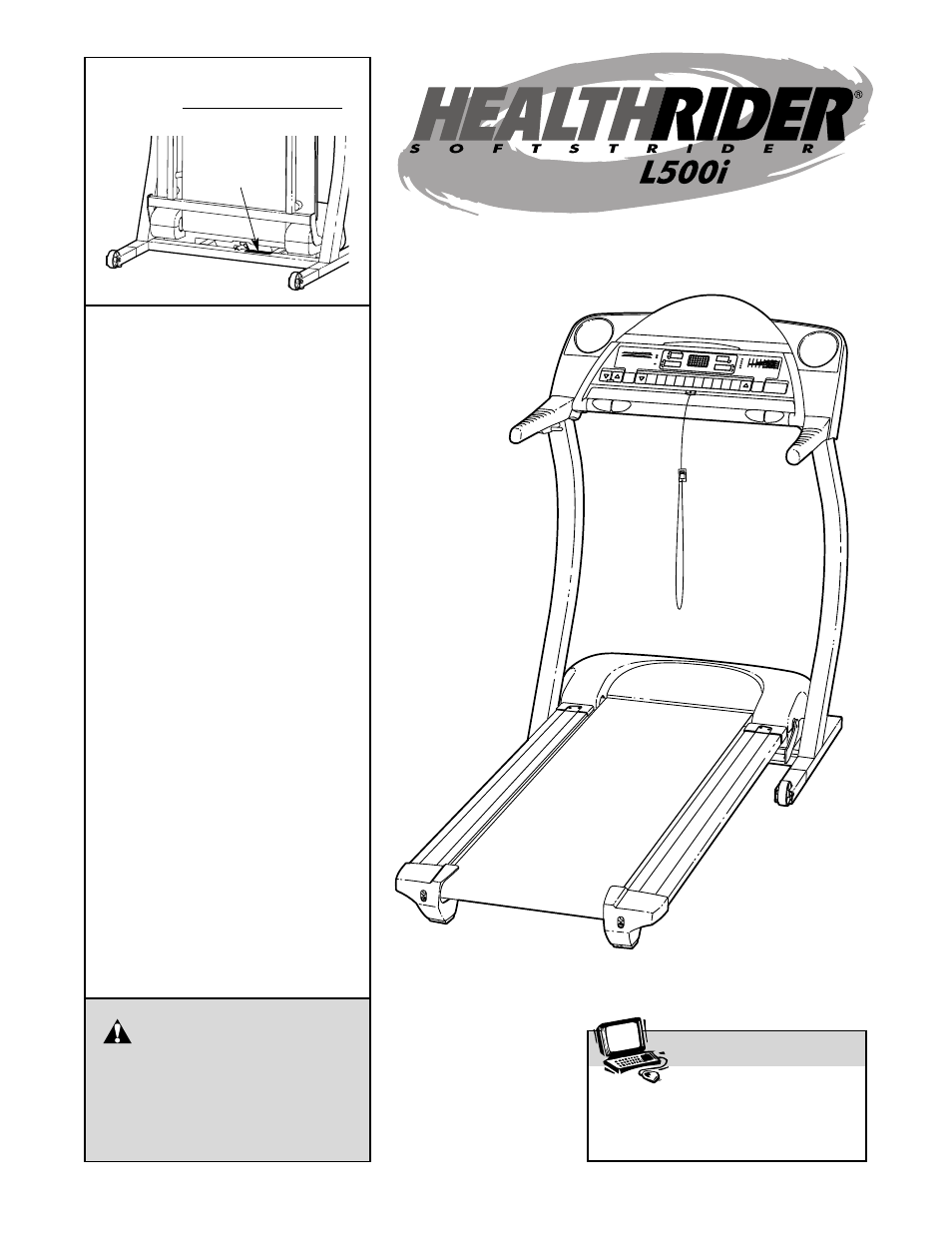 Healthrider L500i HRT99021 User Manual | 30 pages