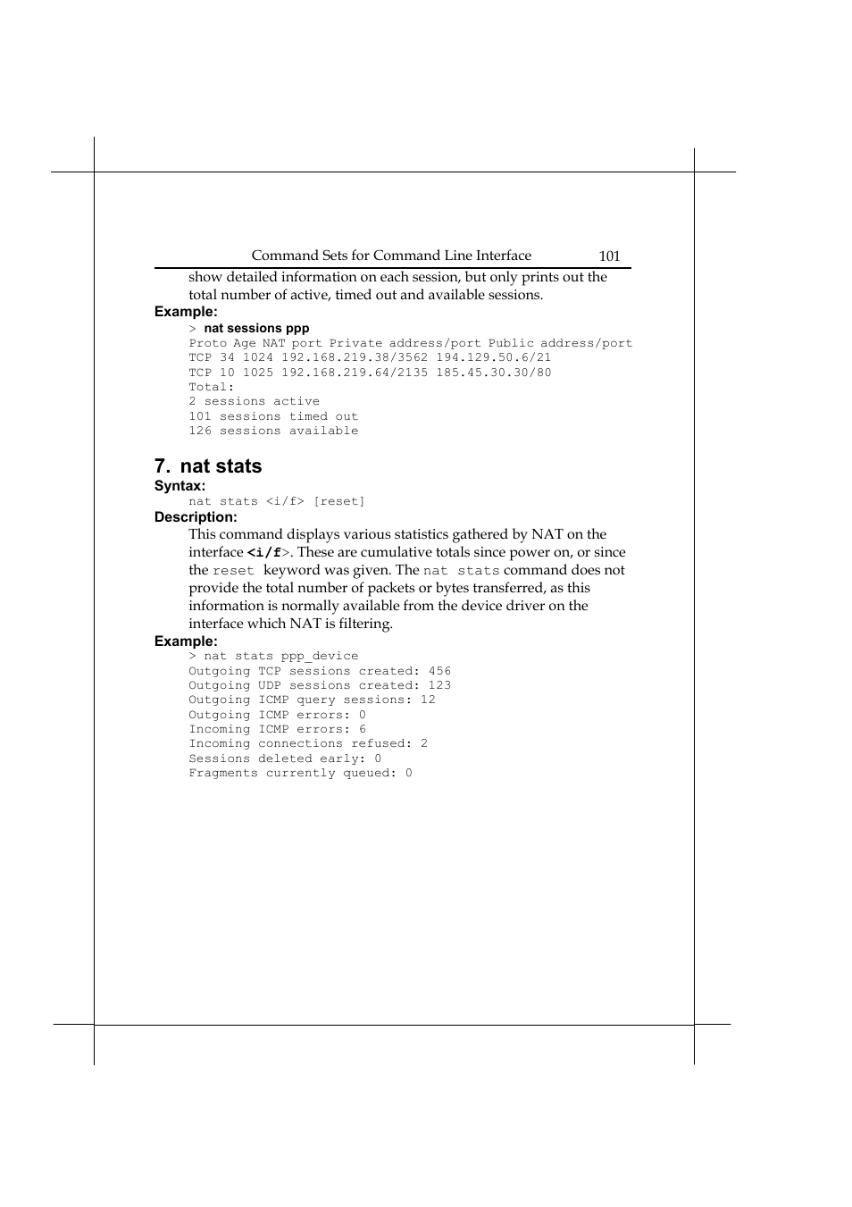 Nat stats | Heritage Kayaks Heritage Series User Manual | Page 106 / 164