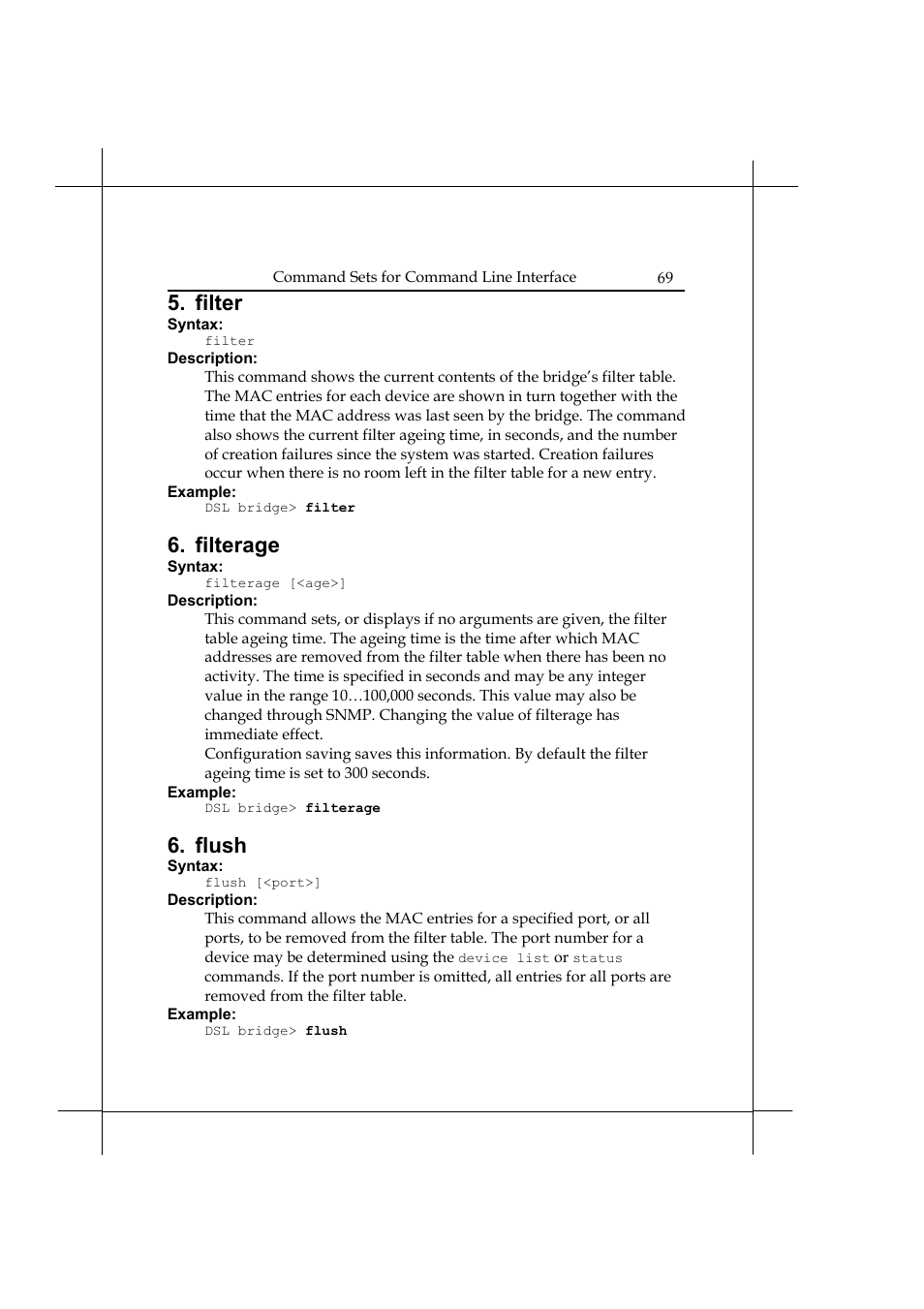 Filter, Filterage, Flush | Heritage Kayaks Heritage Series User Manual | Page 74 / 164