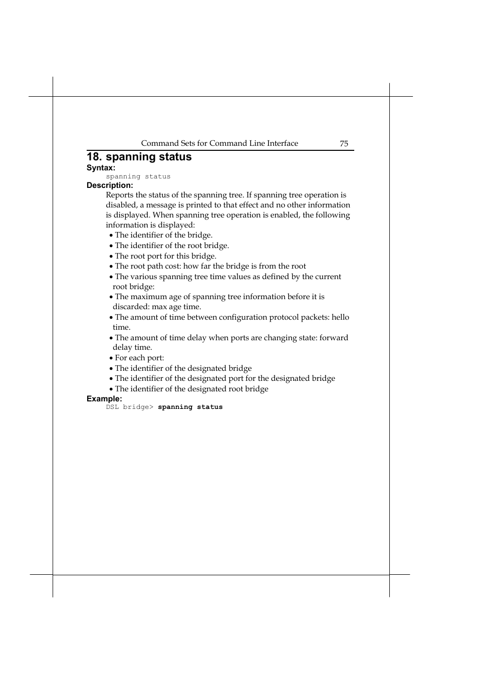 Spanning status | Heritage Kayaks Heritage Series User Manual | Page 80 / 164