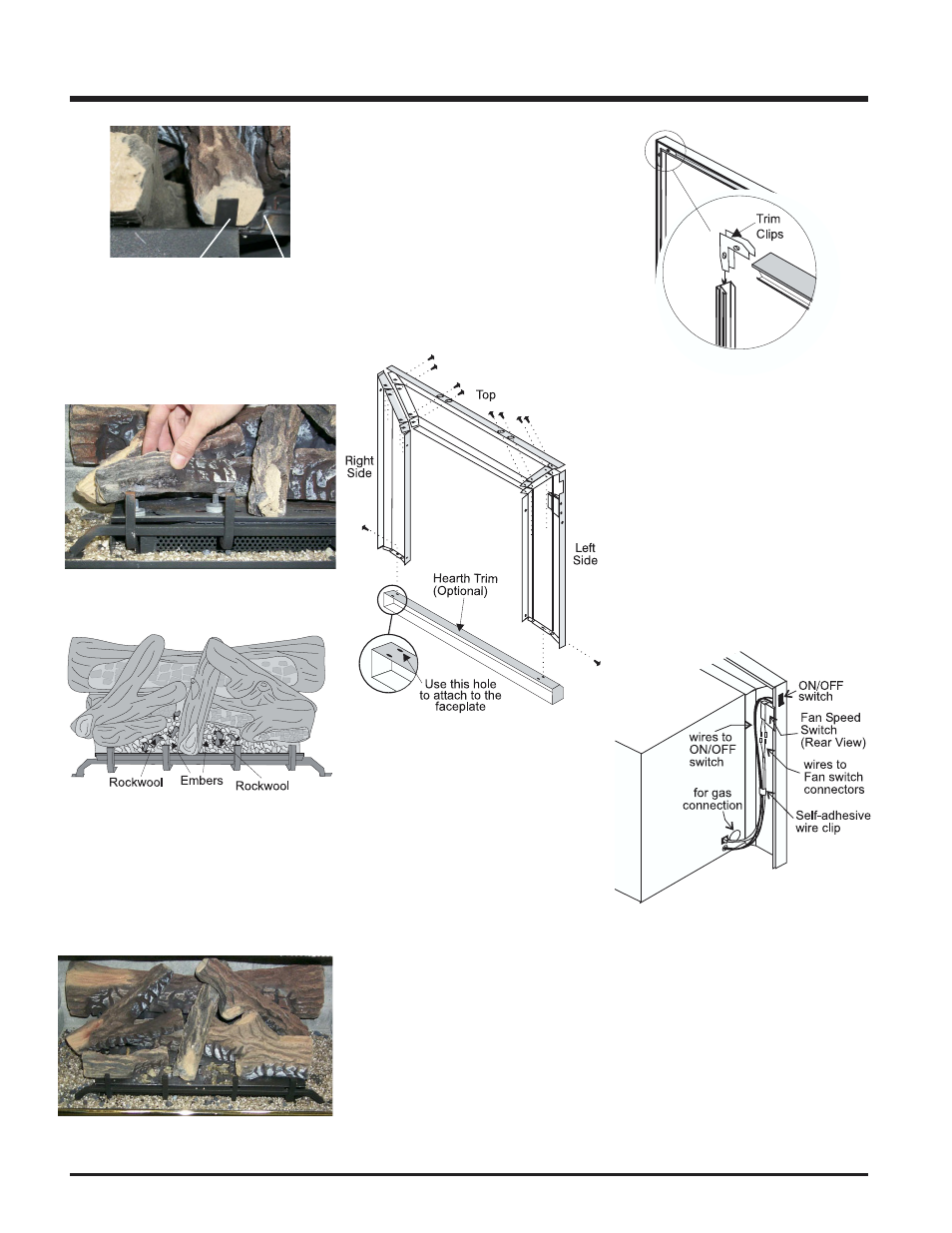 Installation, Faceplate & trim installation | Hampton Direct U32-LP2 User Manual | Page 10 / 28