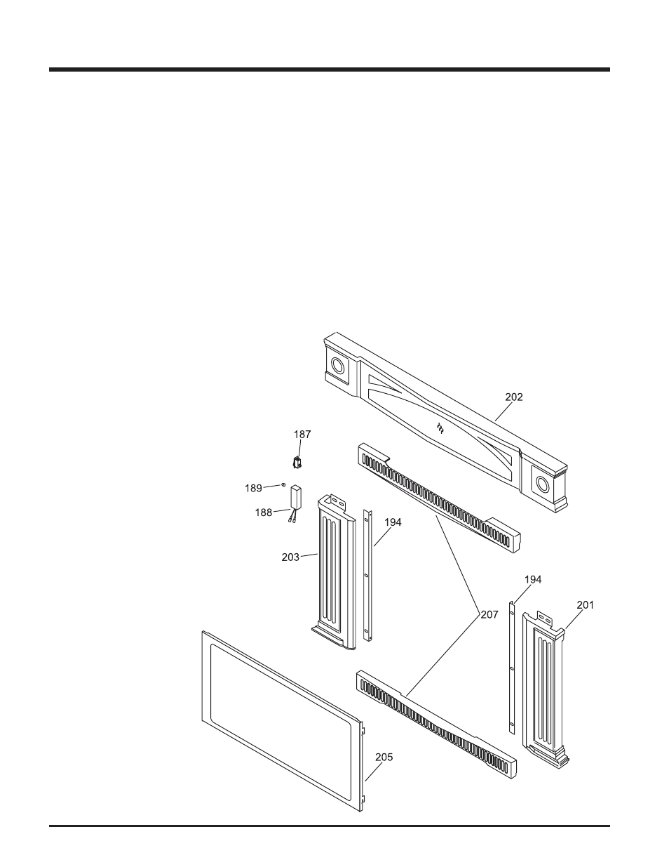 Parts list, Hampton cast faceplate assembly | Hampton Direct U32-LP2 User Manual | Page 26 / 28