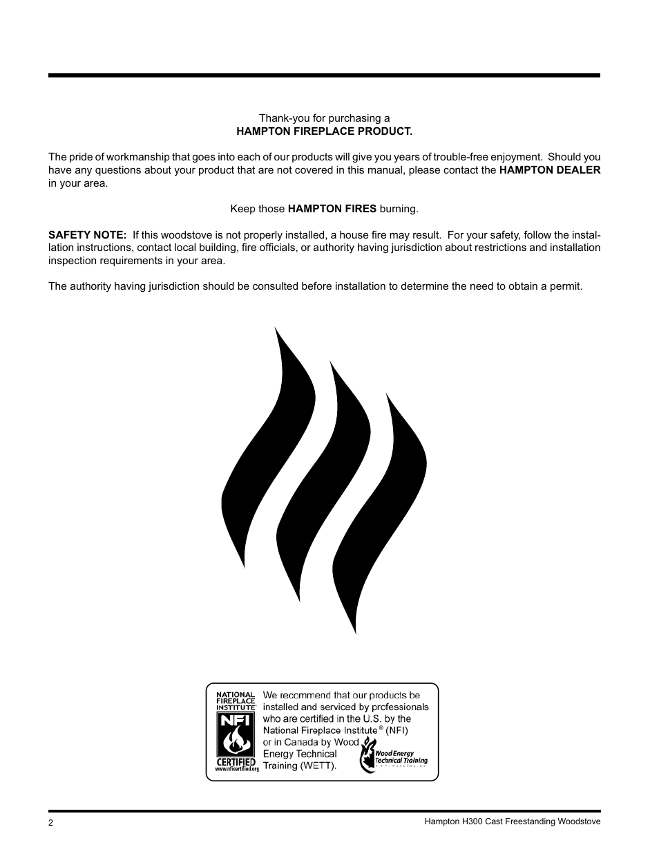 Hampton Direct H300 User Manual | Page 2 / 32