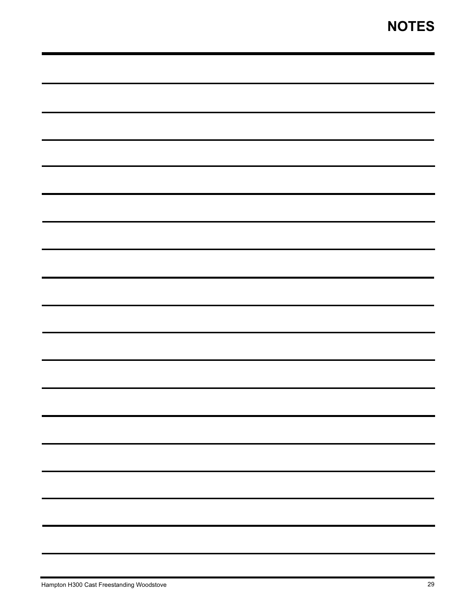 Hampton Direct H300 User Manual | Page 29 / 32
