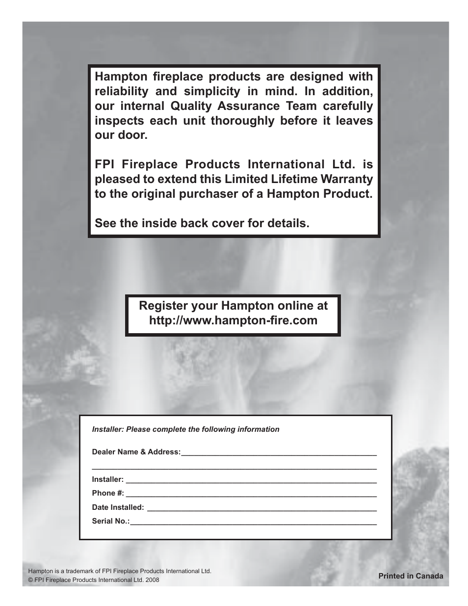 Hampton Direct HI300 User Manual | Page 32 / 32