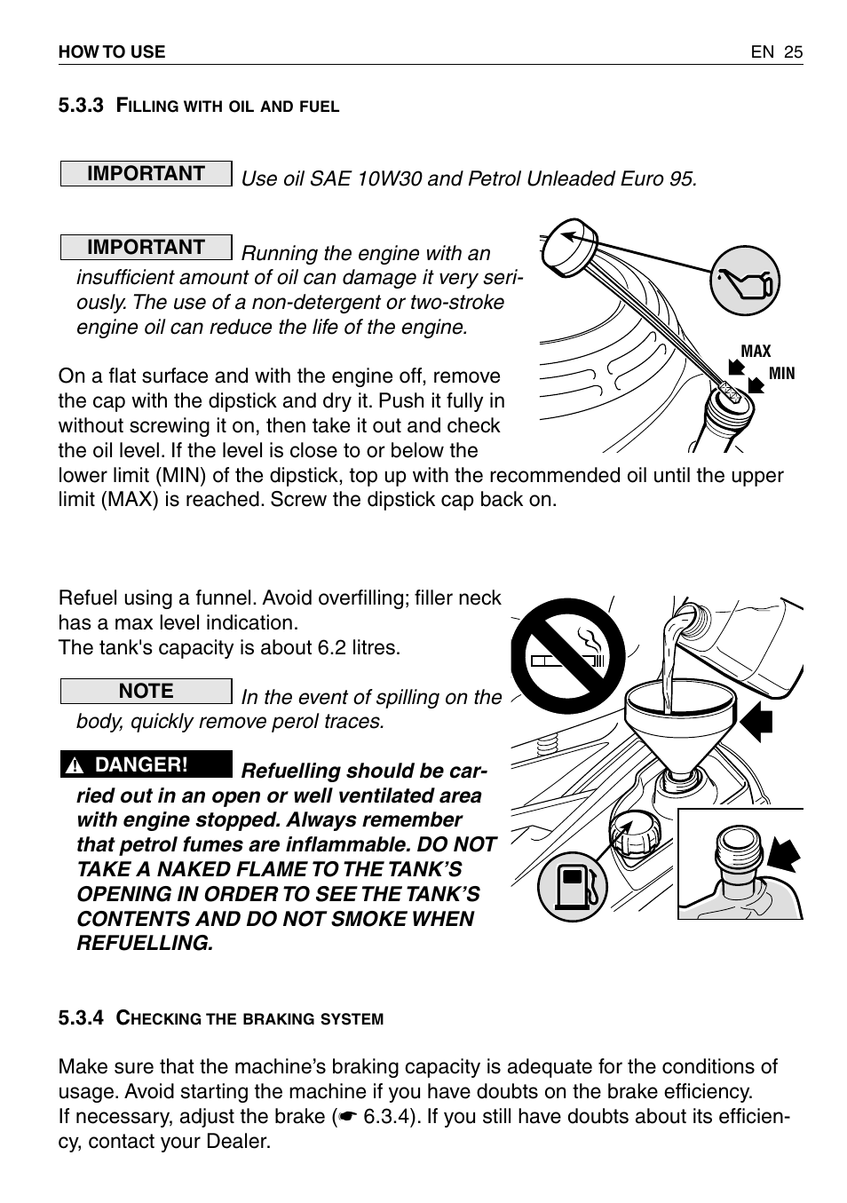 HONDA HF2315SBE User Manual | Page 26 / 65