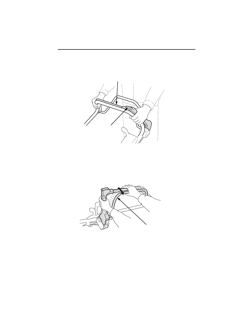 Blade control lever, Drive clutch lever, Controls & features 11 | HONDA HRC216HXA User Manual | Page 13 / 84