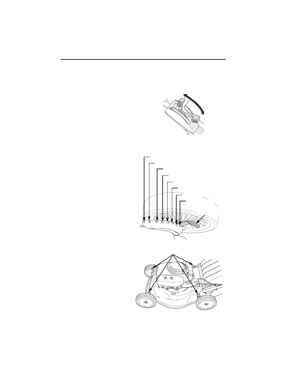 Shift lever, Cutting height adjustment levers, Controls & features 12 | HONDA HRC216HXA User Manual | Page 14 / 84