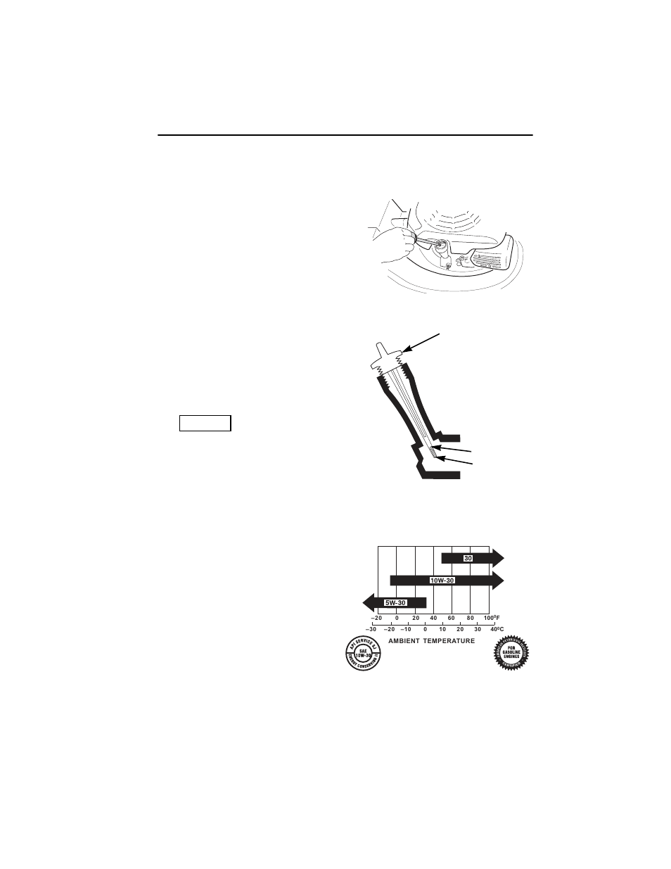 Engine maintenance, Engine oil level check, Engine oil recommendations | Servicing your lawn mower 35 | HONDA HRC216HXA User Manual | Page 37 / 84