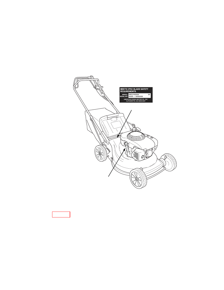 Technical & consumer information, Technical information, Serial number locations | HONDA HRC216HXA User Manual | Page 63 / 84