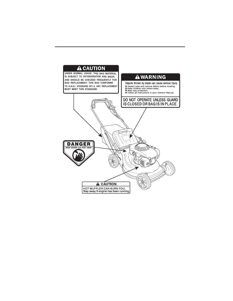 Lawn mower safety 7 | HONDA HRC216HXA User Manual | Page 9 / 84