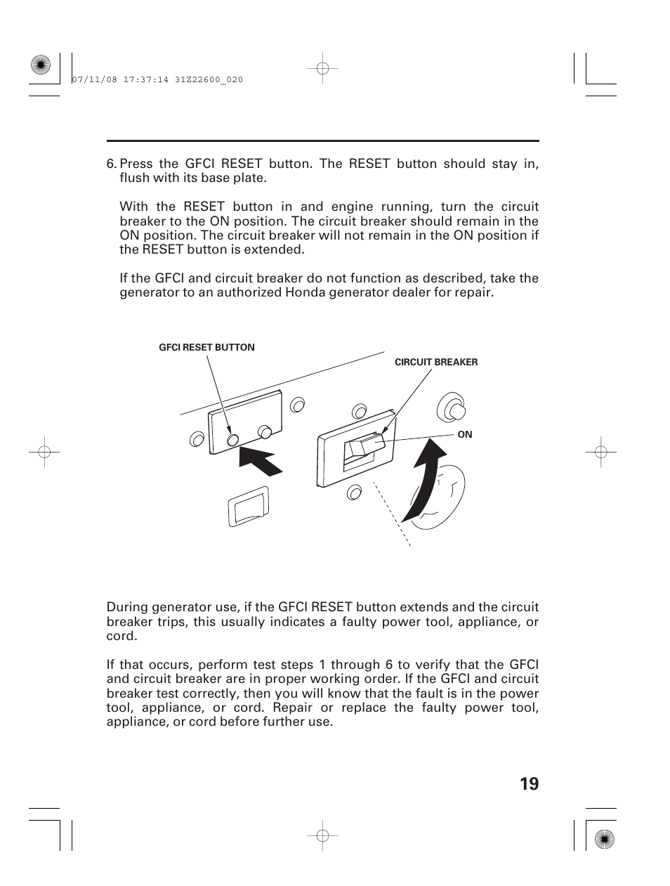 HONDA EB5000X User Manual | Page 21 / 71