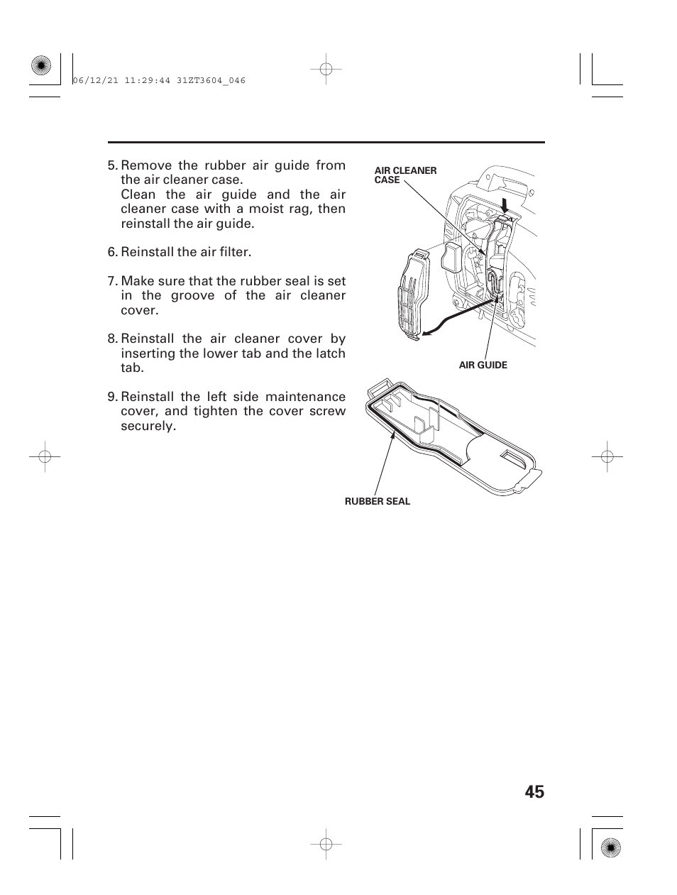 HONDA EU 1000i User Manual | Page 47 / 75