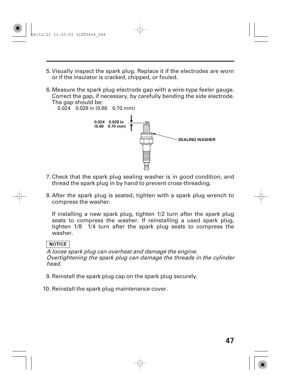 HONDA EU 1000i User Manual | Page 49 / 75