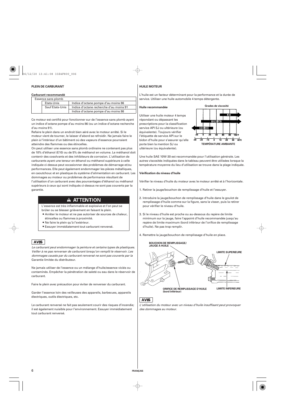 HONDA GX120 User Manual | Page 21 / 43