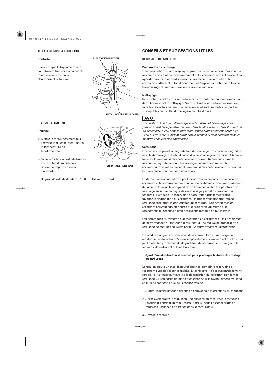 HONDA GX120 User Manual | Page 24 / 43