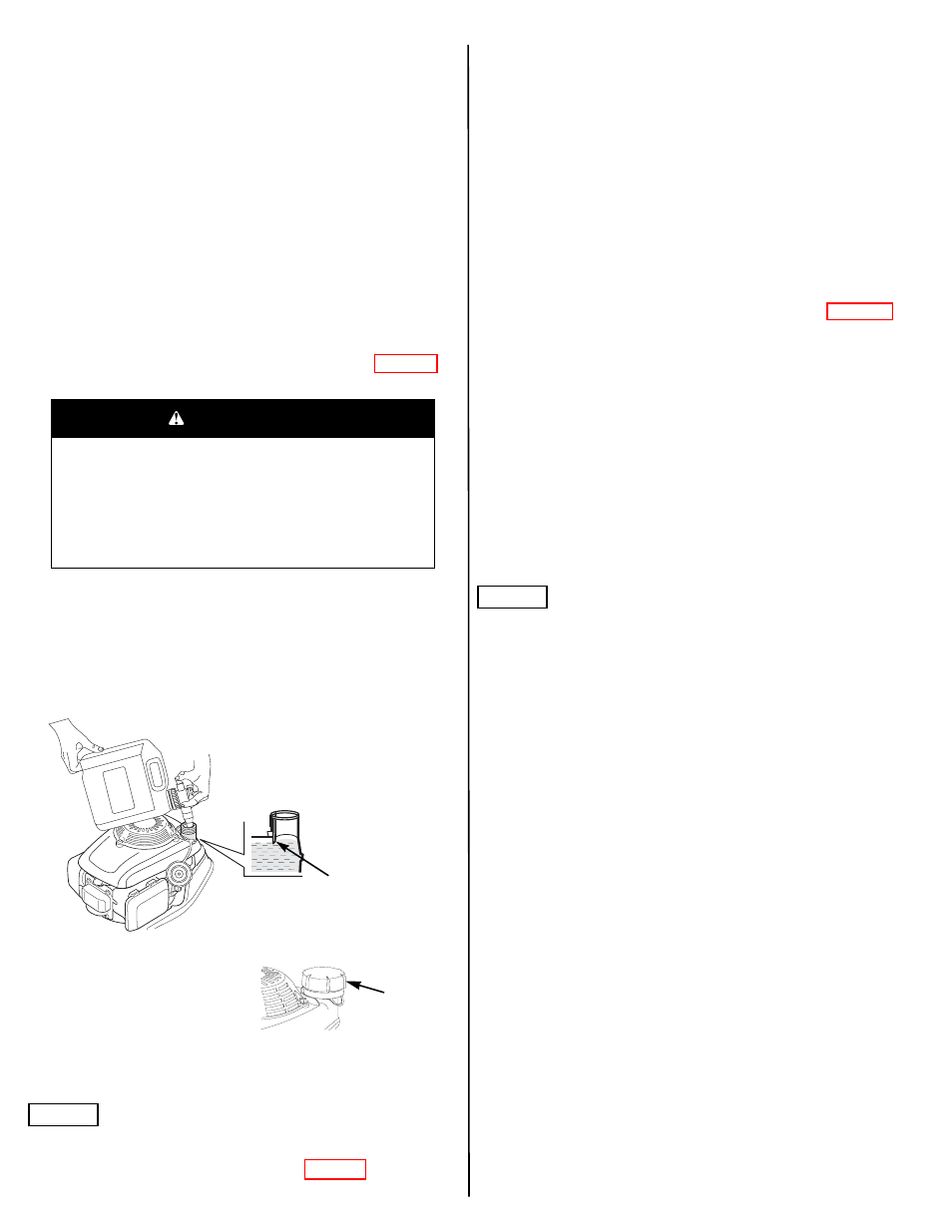 Fuel system, Transporting, Storage | Preparing for storage, Cleaning, Drying, P (p. 14), Warning | HONDA HRR216VKA User Manual | Page 14 / 24