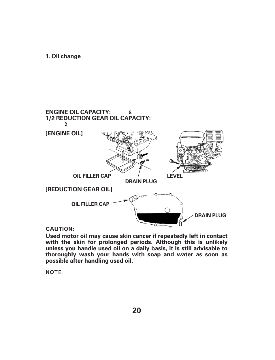 HONDA GX340 User Manual | Page 20 / 33
