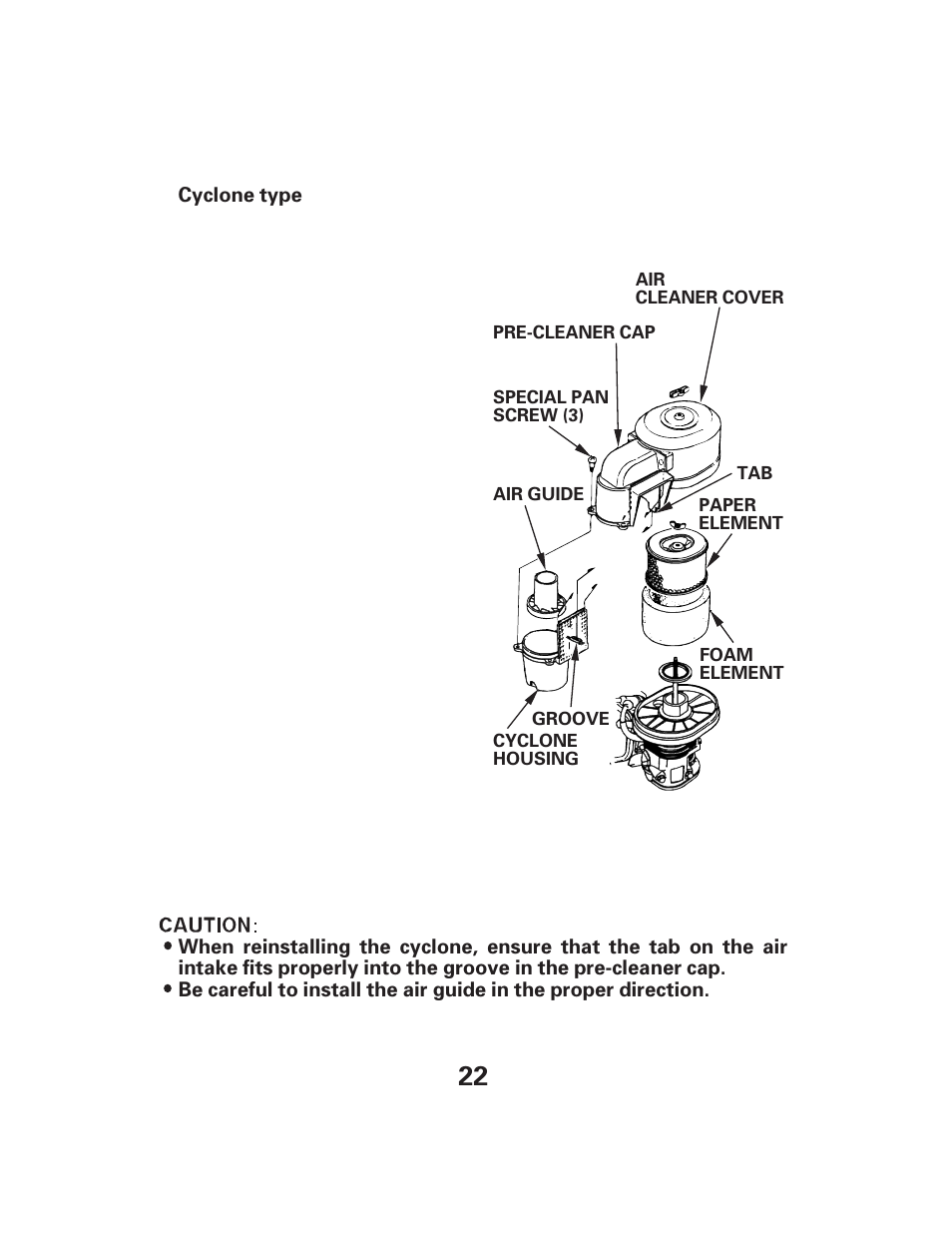 HONDA GX340 User Manual | Page 22 / 33