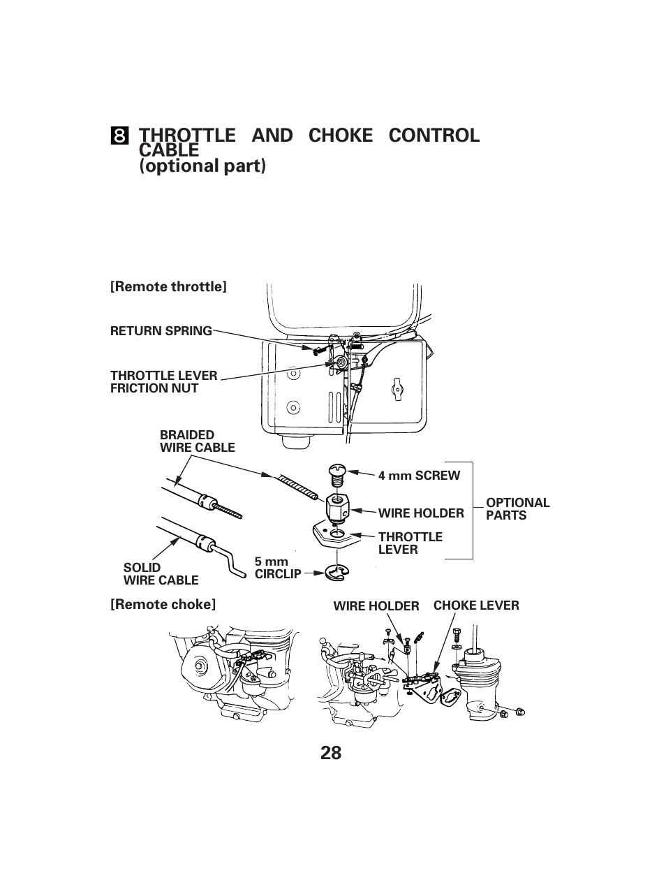 HONDA GX340 User Manual | Page 28 / 33