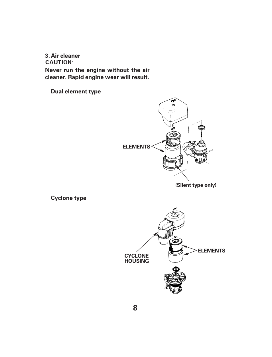 HONDA GX340 User Manual | Page 8 / 33