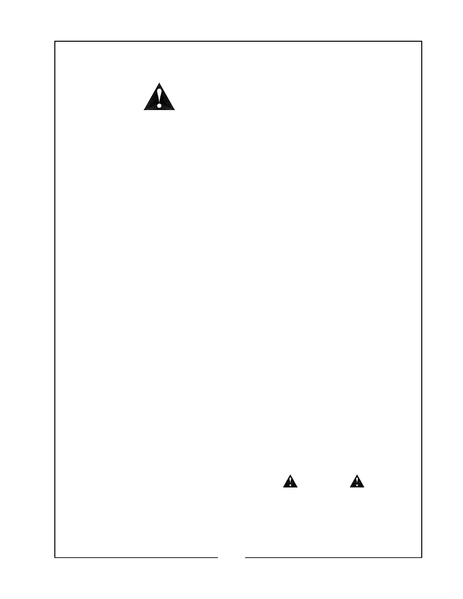 Caution | Locke C-125 User Manual | Page 6 / 16