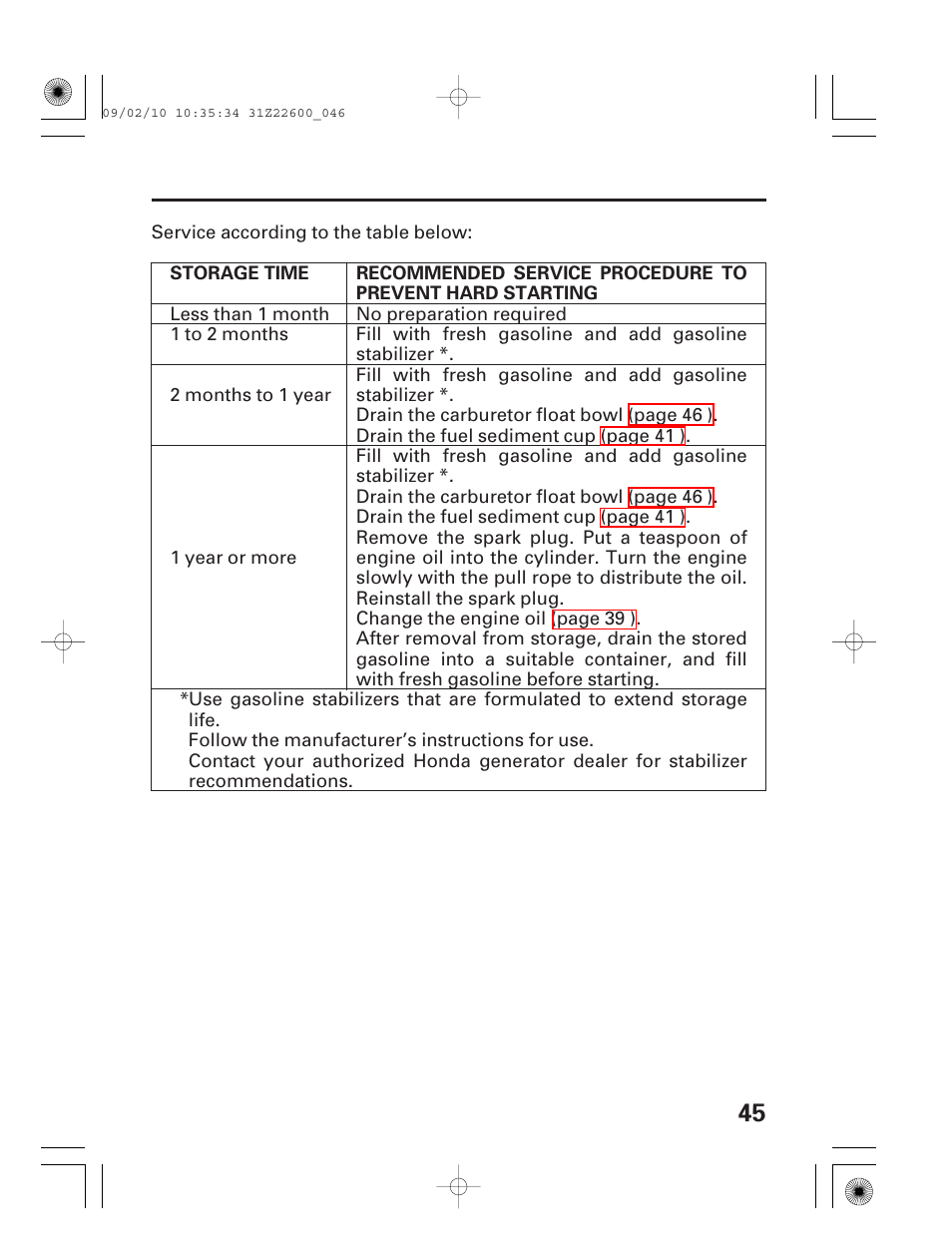 HONDA EB6500X User Manual | Page 47 / 75