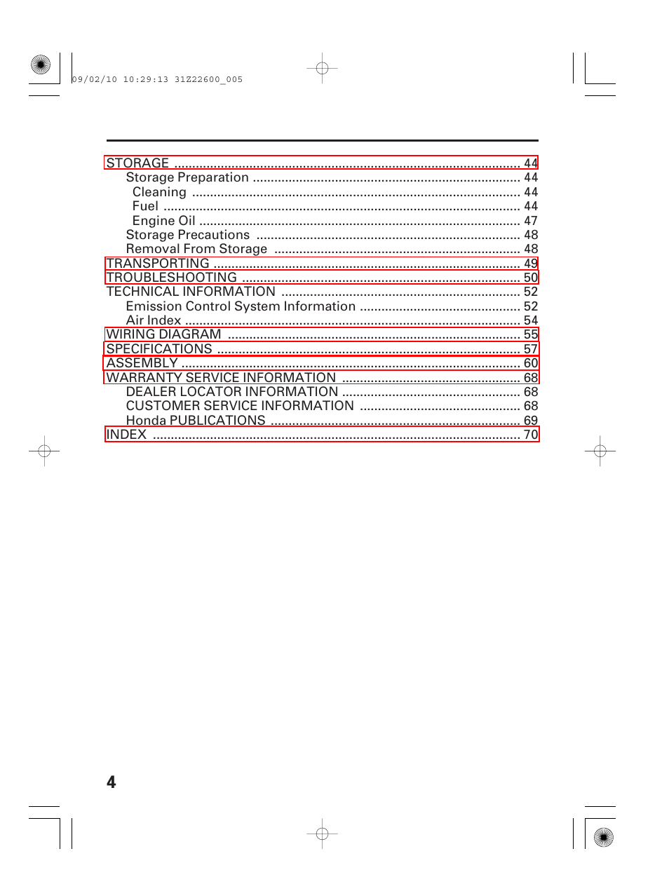 HONDA EB6500X User Manual | Page 6 / 75