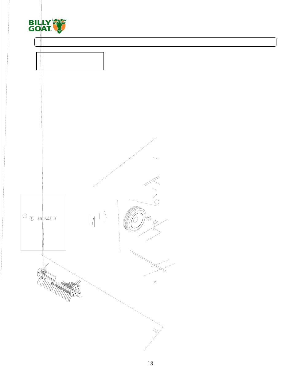 Billy Goat PR550 User Manual | Page 18 / 20