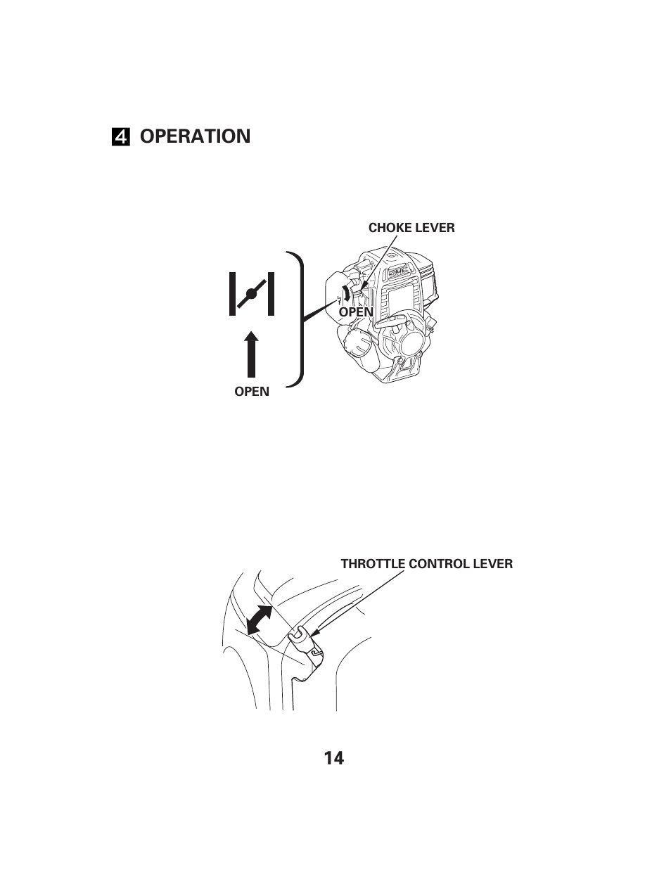 14 operation | HONDA GX25 User Manual | Page 14 / 33