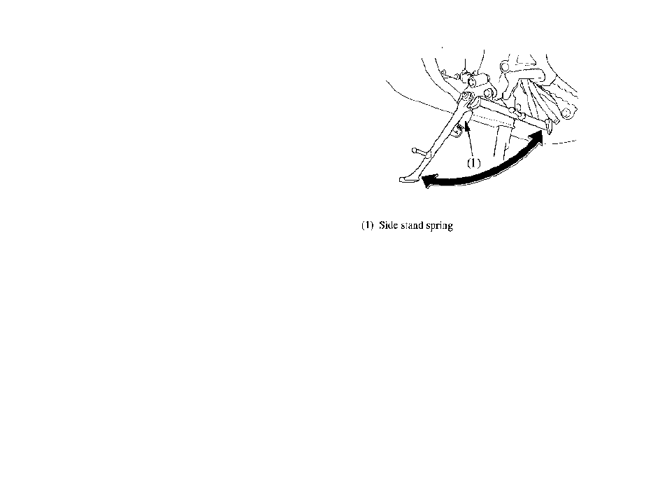 Side stand, 93 side stand | HONDA Motorcycle User Manual | Page 101 / 130