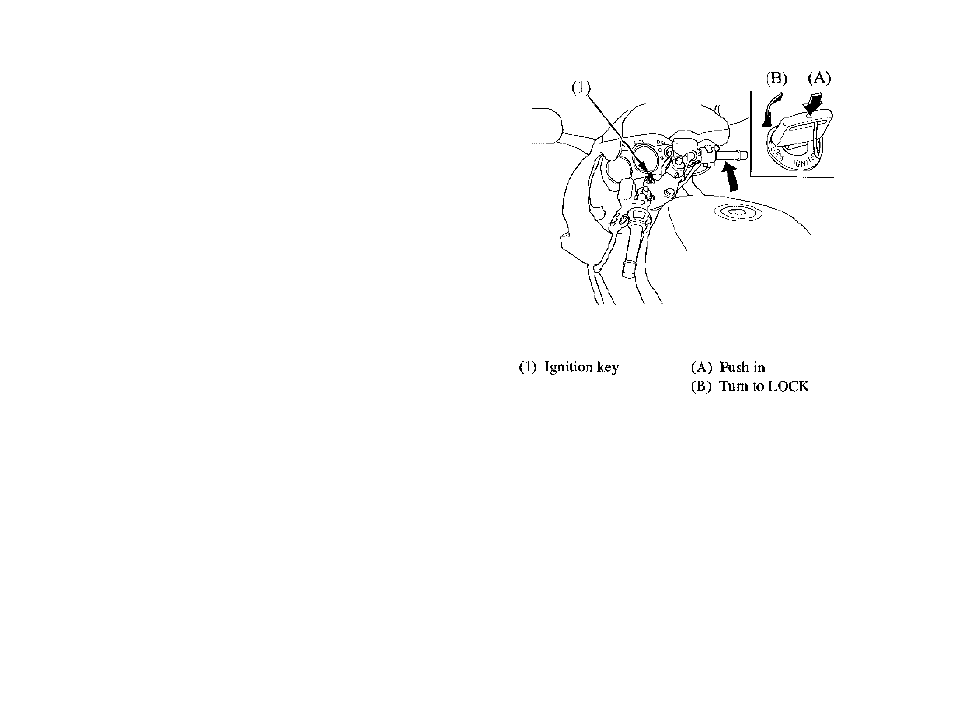 Features (not required for operation), Steering lock | HONDA Motorcycle User Manual | Page 51 / 130