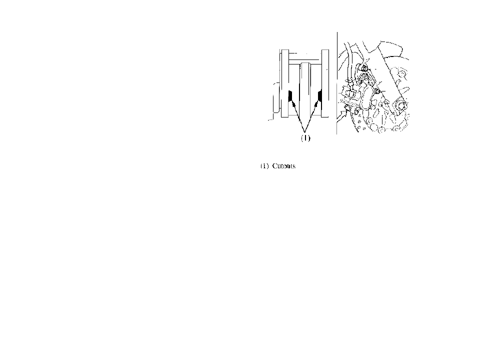 Frame /wheels /brakes, Brake pad wear, 91 frame /wheels /brakes 91 brake pad wear | HONDA Motorcycle User Manual | Page 99 / 130