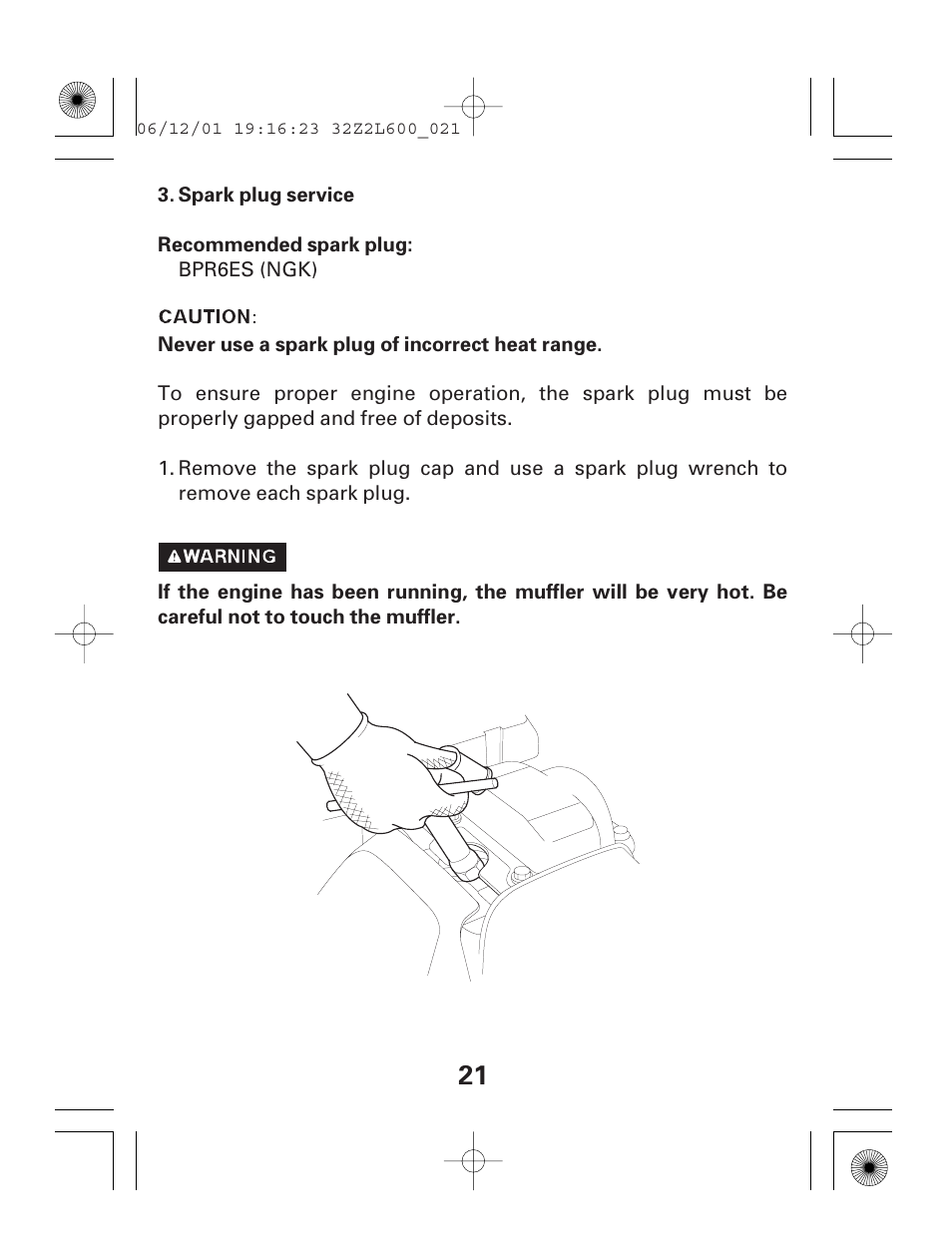 HONDA GC135E GC160E User Manual | Page 21 / 32