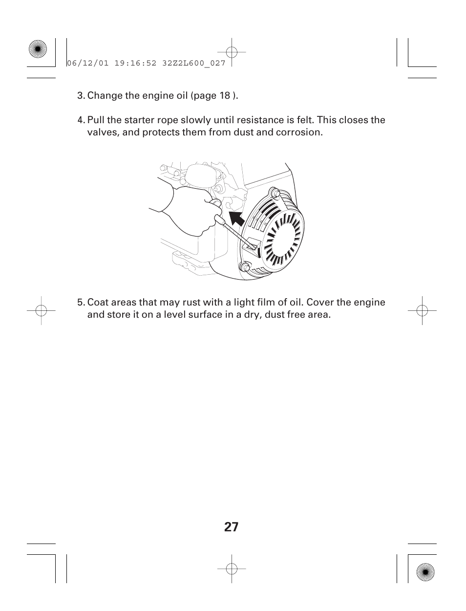 HONDA GC135E GC160E User Manual | Page 27 / 32