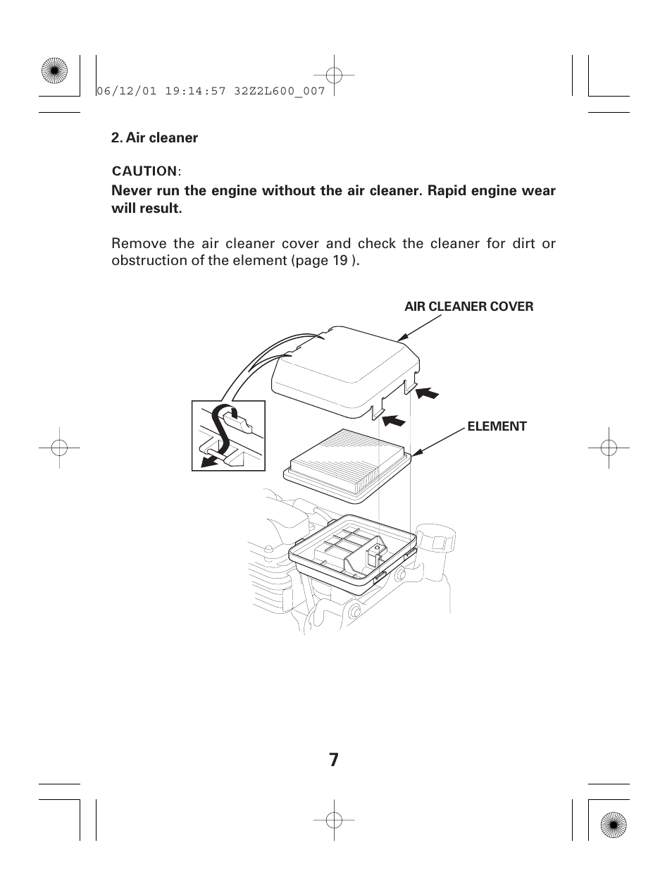 HONDA GC135E GC160E User Manual | Page 7 / 32