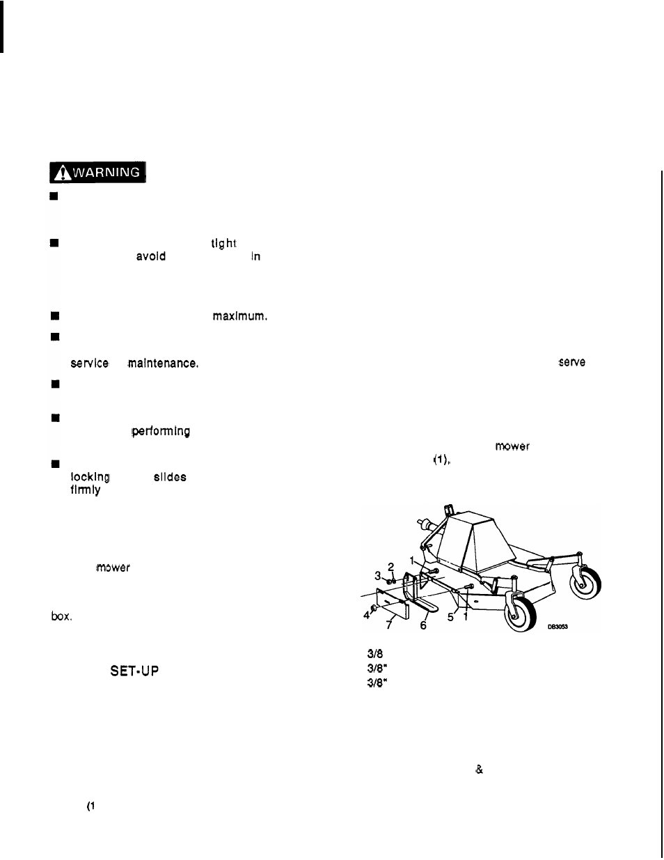 Assembly, Installation | HONDA RM752A User Manual | Page 11 / 40